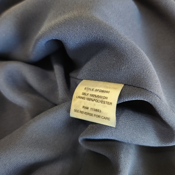 Market & Spruce Women's Modified A-Line Causal Knee Length Elastic Waist Dress - Picture 5 of 8